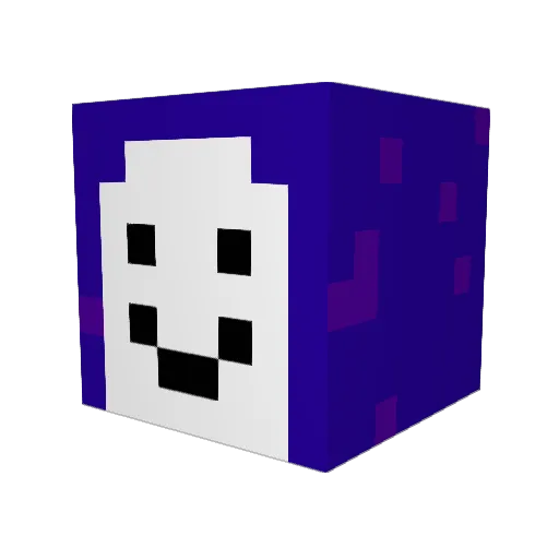 DeweyDog2011 Minecraft avatar head, 3D render