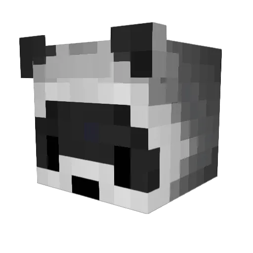 DexStitch Minecraft avatar head, 3D render