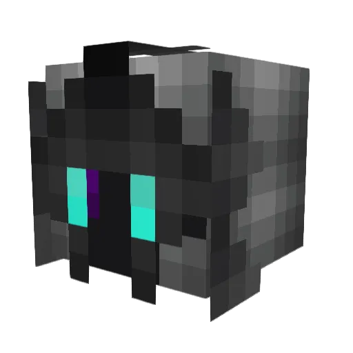 DexTTR Minecraft avatar head, 3D render