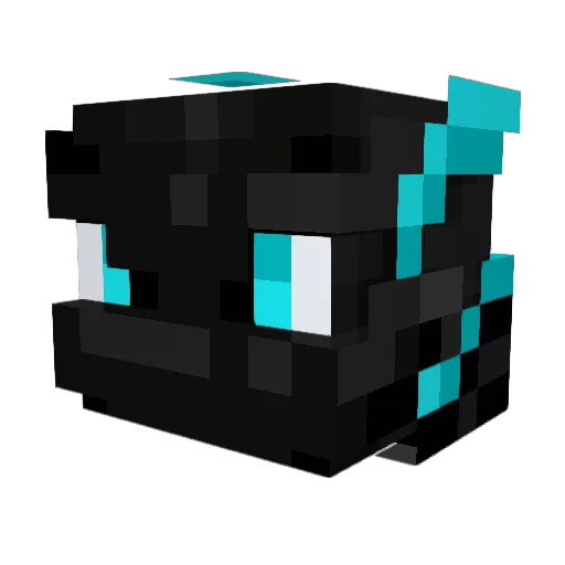 Dex_The_Dragon Minecraft avatar head, 3D render