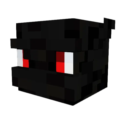 DexoPYC Minecraft avatar head, 3D render
