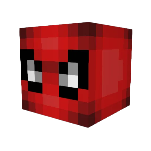 DexterDog14 Minecraft avatar head, 3D render