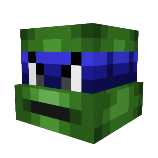 Dexter_91 Minecraft avatar head, 3D render