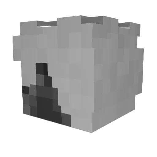 Dexter_da_Silva Minecraft avatar head, 3D render
