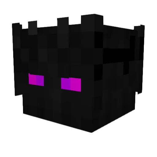 Dexthida Minecraft avatar head, 3D render