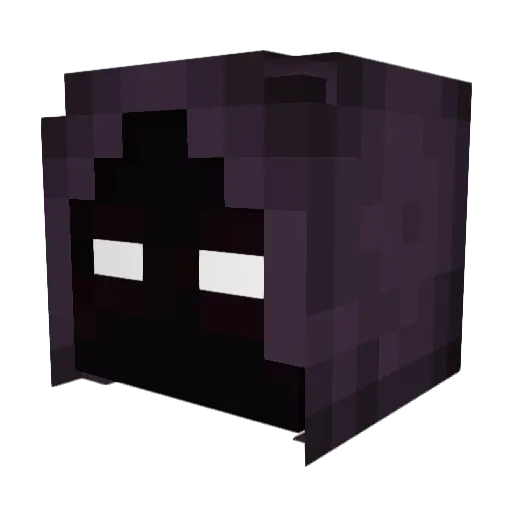 Dextro88 Minecraft avatar head, 3D render