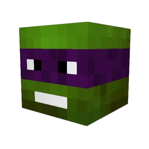 Dexxxxxxxxxxxxxx Minecraft avatar head, 3D render