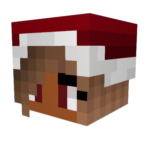 DeyIsDifferent Minecraft avatar head, 3D render