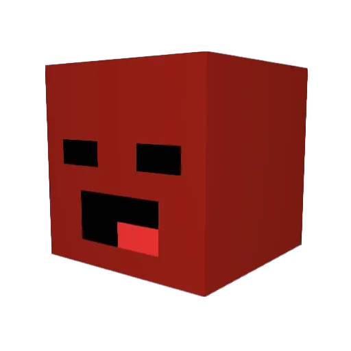 DeycallmeSwag Minecraft avatar head, 3D render
