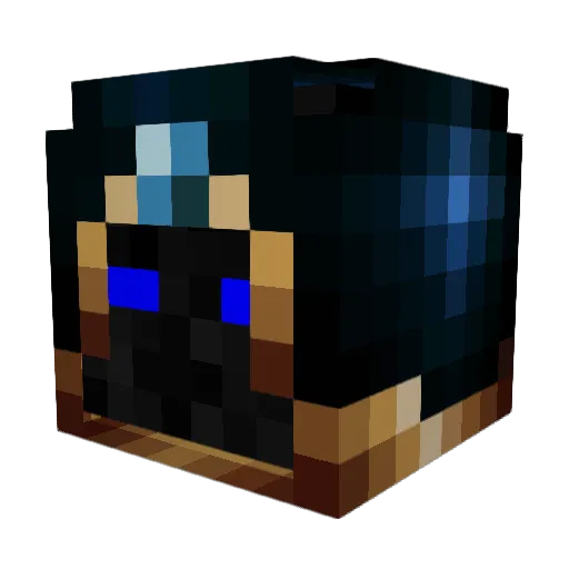 Deylor Minecraft avatar head, 3D render
