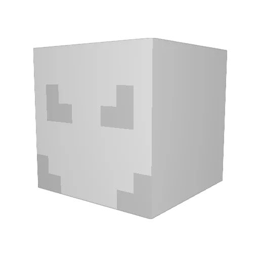 Dez1996 Minecraft avatar head, 3D render