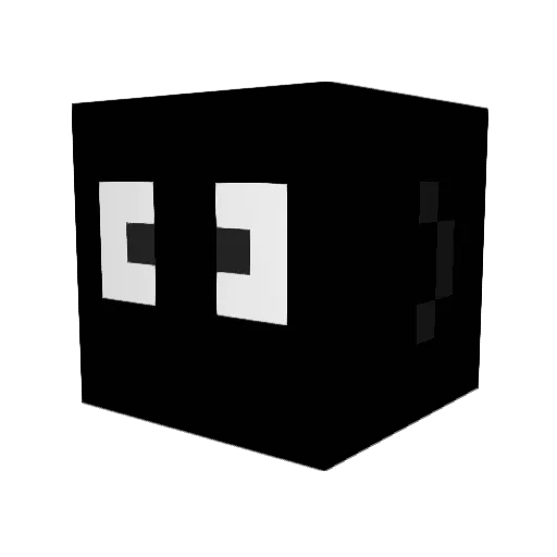 DezB32 Minecraft avatar head, 3D render