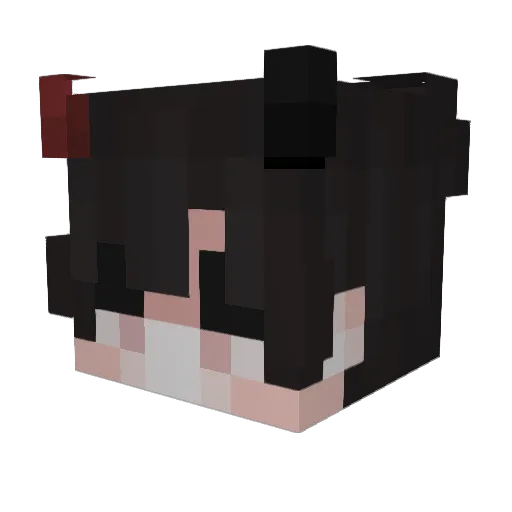 DezRoss905_ Minecraft avatar head, 3D render