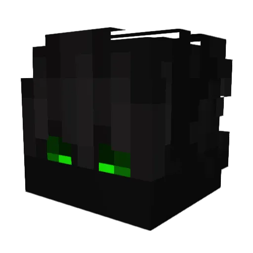 DezeMan___ Minecraft avatar head, 3D render