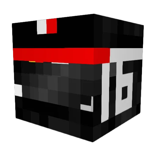 Dezi_27 Minecraft avatar head, 3D render