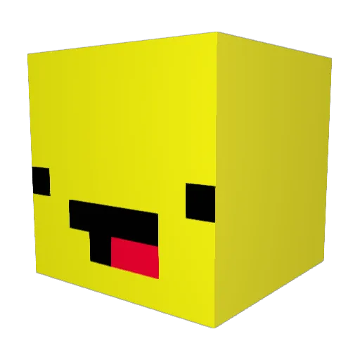 Dfsehec123 Minecraft avatar head, 3D render