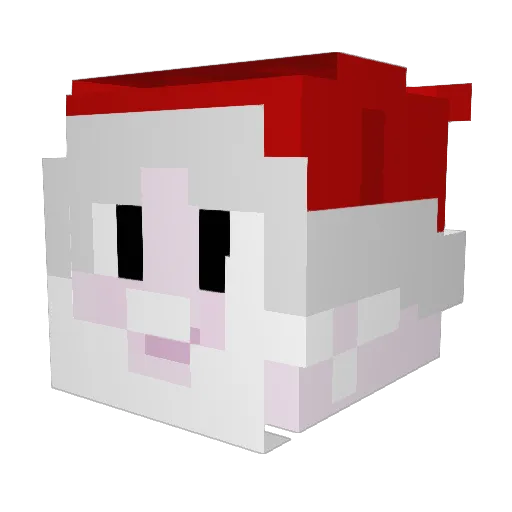 DhamechaGamingYT Minecraft avatar head, 3D render