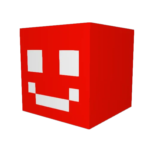 DiMaRiK01 Minecraft avatar head, 3D render