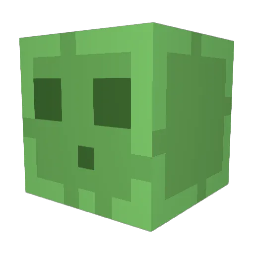 Diabetez5 Minecraft avatar head, 3D render