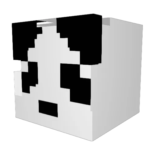 DiabeticDJ Minecraft avatar head, 3D render