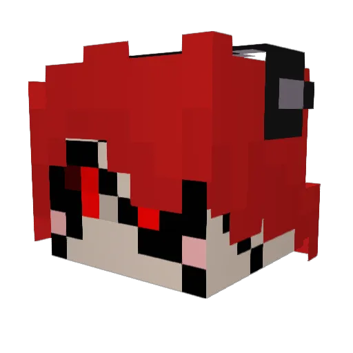 Diabetic_Slayer Minecraft avatar head, 3D render