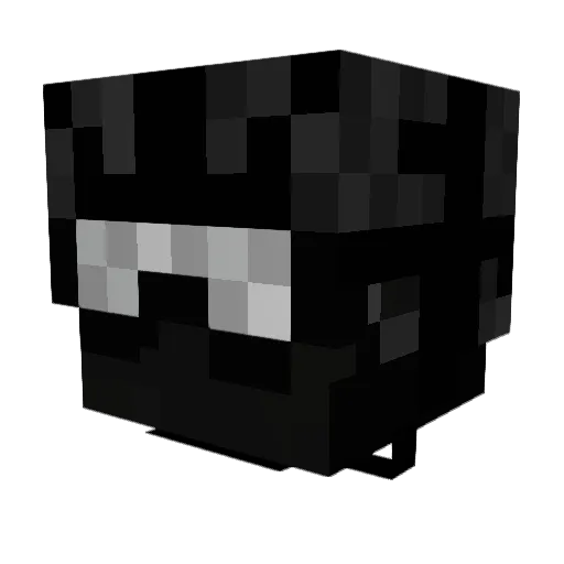 Diablo0003 Minecraft avatar head, 3D render