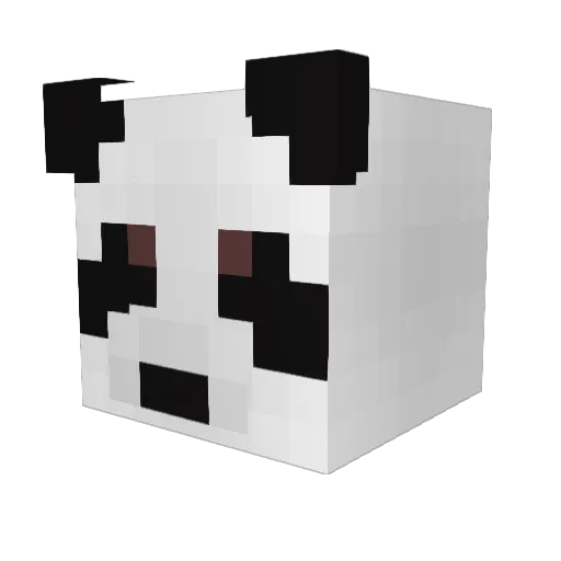 Diablo26091476 Minecraft avatar head, 3D render