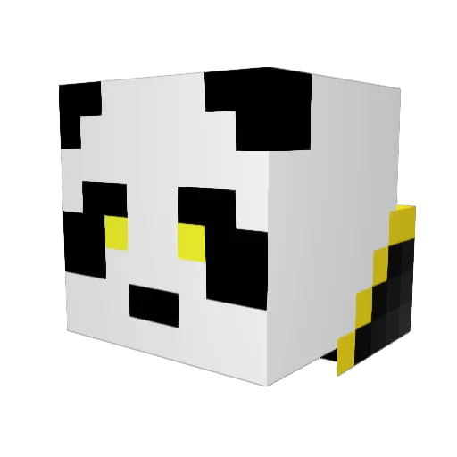 Diablo_DIH Minecraft avatar head, 3D render