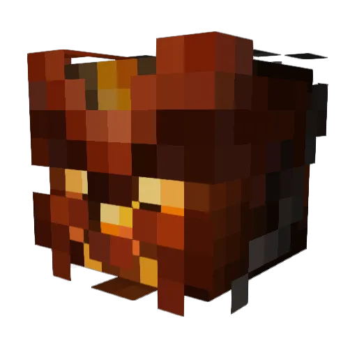 Diablolord17 Minecraft avatar head, 3D render