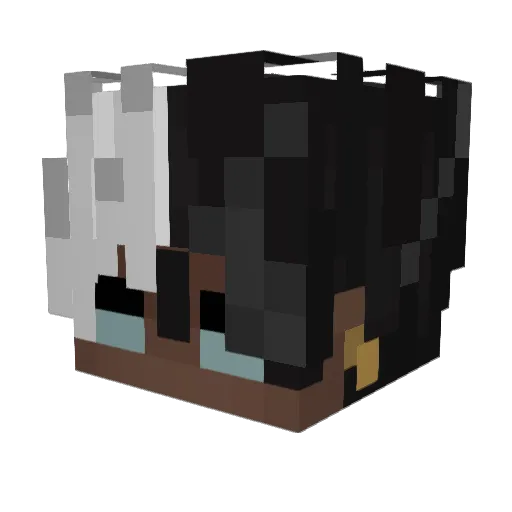 Diabolical_est Minecraft avatar head, 3D render