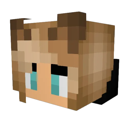 Diabolus_bc Minecraft avatar head, 3D render