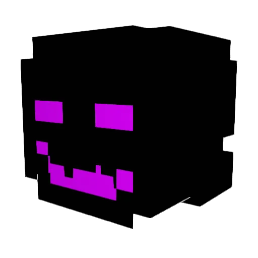Diagonal787 Minecraft avatar head, 3D render