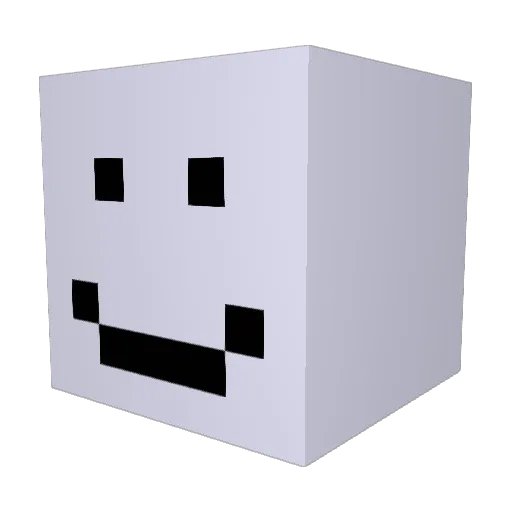 Diakoks Minecraft avatar head, 3D render