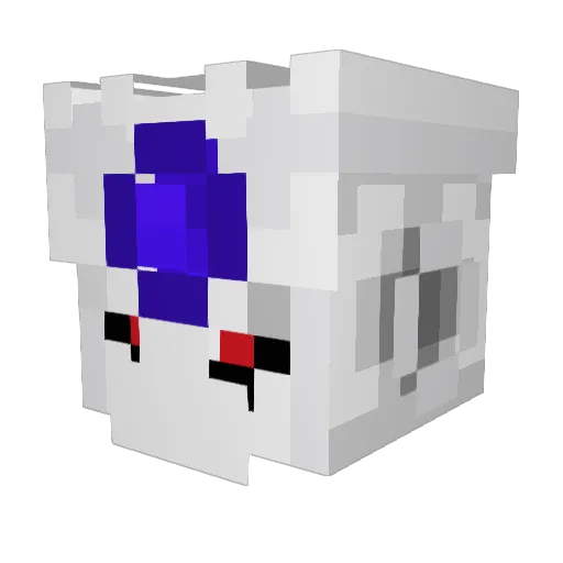 DiakonZ Minecraft avatar head, 3D render