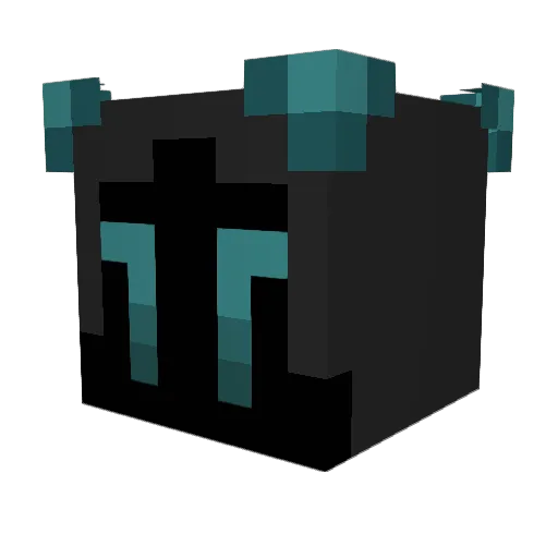 Diamantito2233 Minecraft avatar head, 3D render