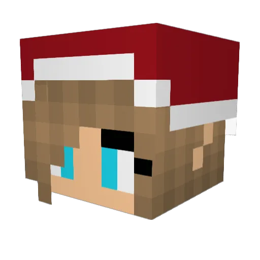 Diamond1567 Minecraft avatar head, 3D render