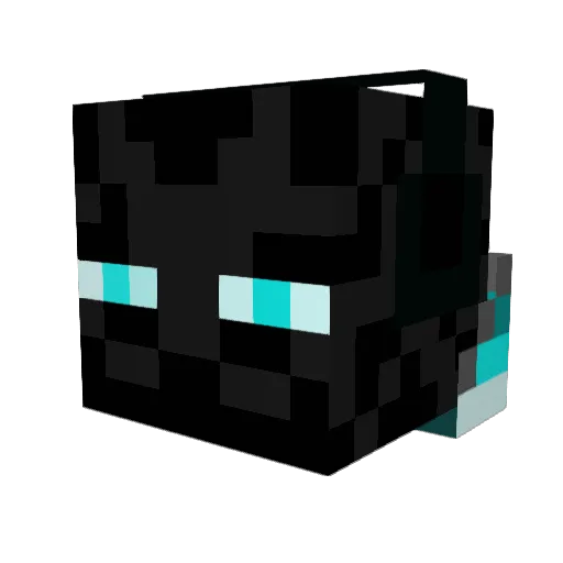 DiamondClasher32 Minecraft avatar head, 3D render