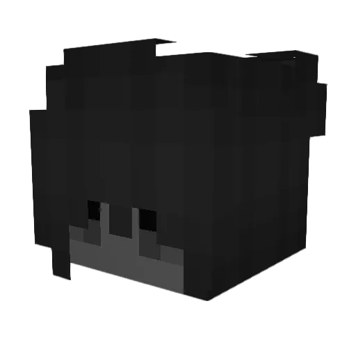 DiamondDaddyYT Minecraft avatar head, 3D render