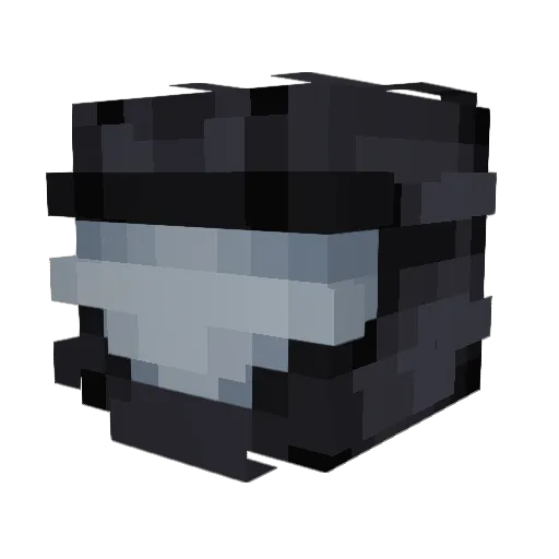 DiamondEyes6758 Minecraft avatar head, 3D render