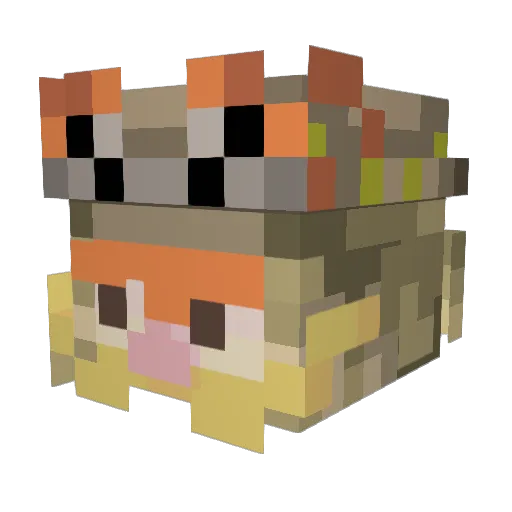 DiamondHoarder00 Minecraft avatar head, 3D render