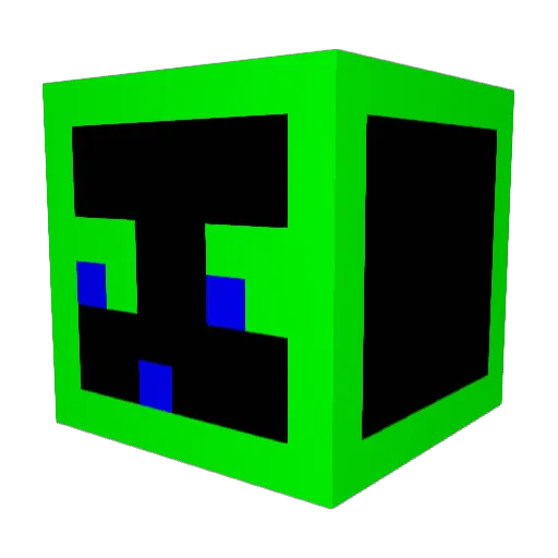 DiamondHunter5 Minecraft avatar head, 3D render