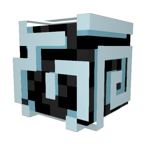 DiamondIngot101 Minecraft avatar head, 3D render