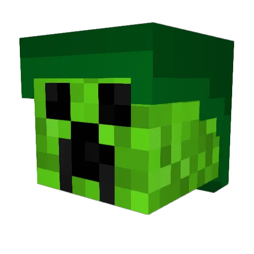 DiamondJackson1 Minecraft avatar head, 3D render