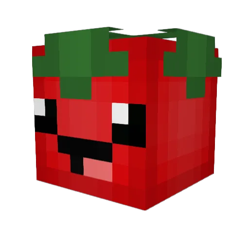 DiamondKing2008 Minecraft avatar head, 3D render