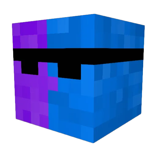 DiamondLegend33 Minecraft avatar head, 3D render