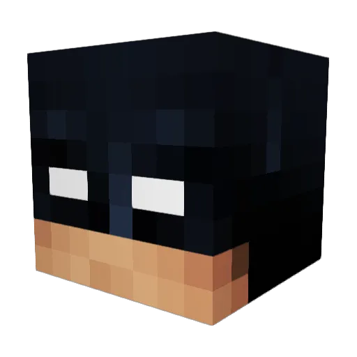DiamondNoob5916 Minecraft avatar head, 3D render