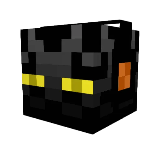 DiamondPlayer478 Minecraft avatar head, 3D render
