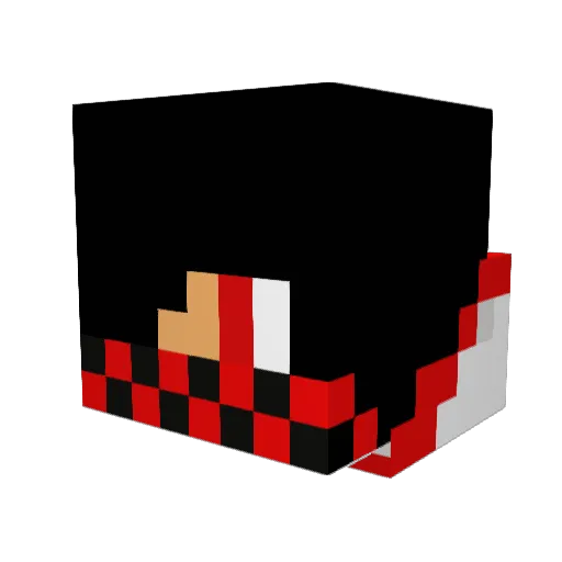 DiamondRingo Minecraft avatar head, 3D render