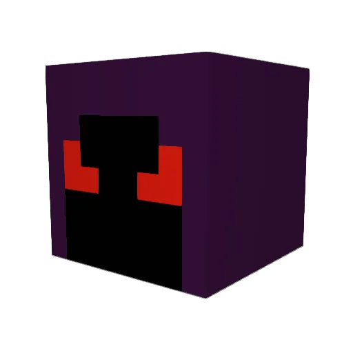 DiamondRounds Minecraft avatar head, 3D render