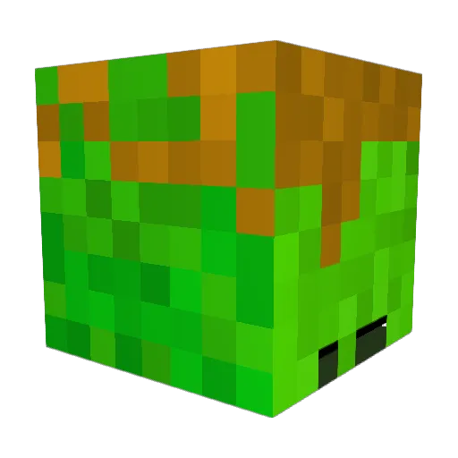 DiamondScribe Minecraft avatar head, 3D render
